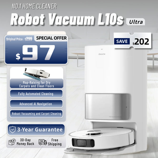 Say Goodbye to Daily Cleaning – Self-Emptying Robot Vacuum & Mop Combo