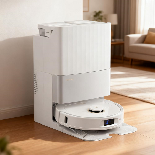12000Pa Robot Vacuum: Tangle-Free Brushes, Multifunctional Dock